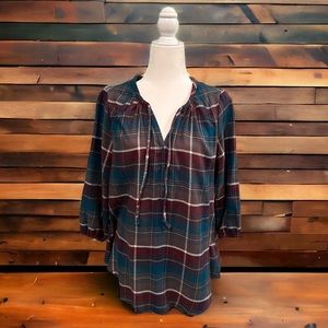 Flannel tunic from Bass Pro, size L
